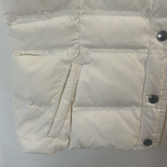 EUC Lands End creamy off-white down filled puffer snow bunny size S/P or… - Picture 5 of 9